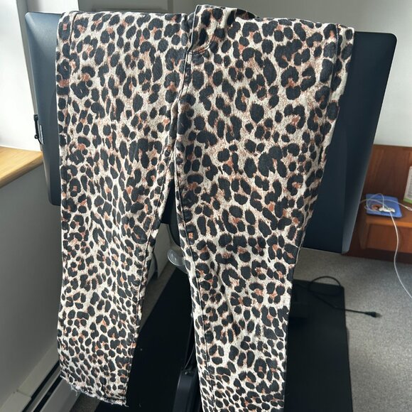 PAIGE Size 27 Cheetah / Leopard Print Jeans - Picture 3 of 3